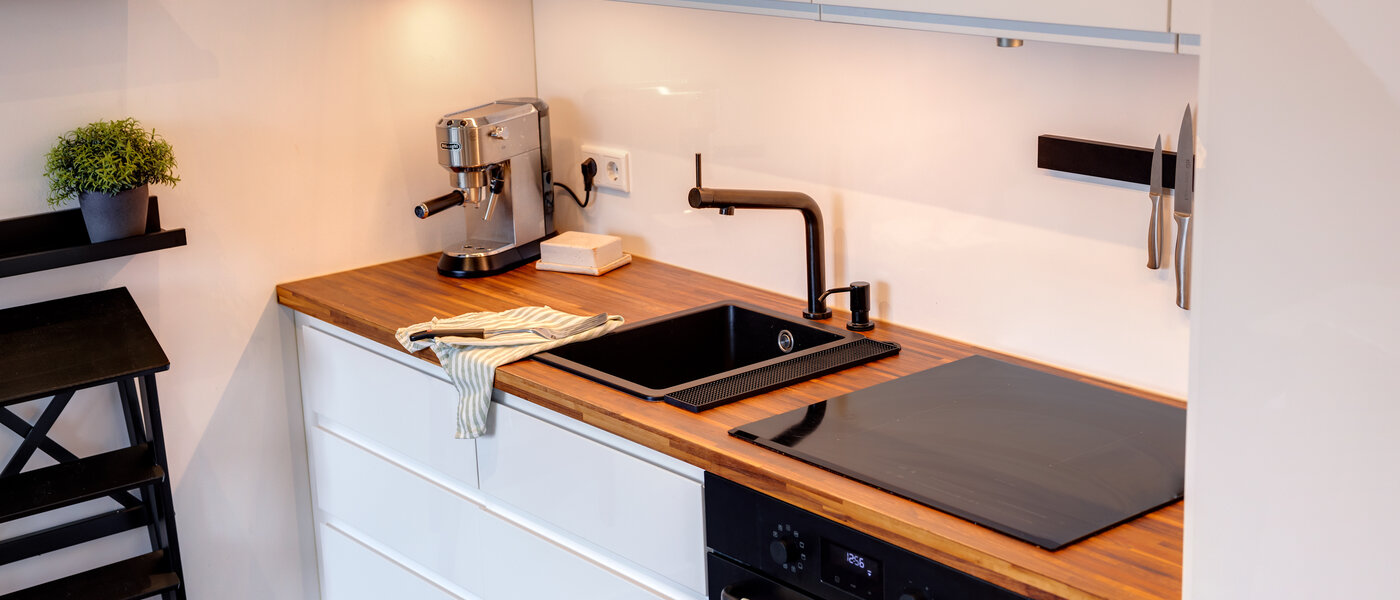 мансардная квартира München Sendling 02 кухня 14059