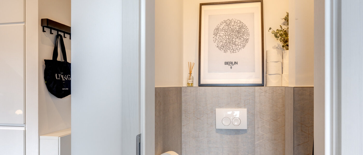 мансардная квартира München Sendling 02 отдельный туалет 14059