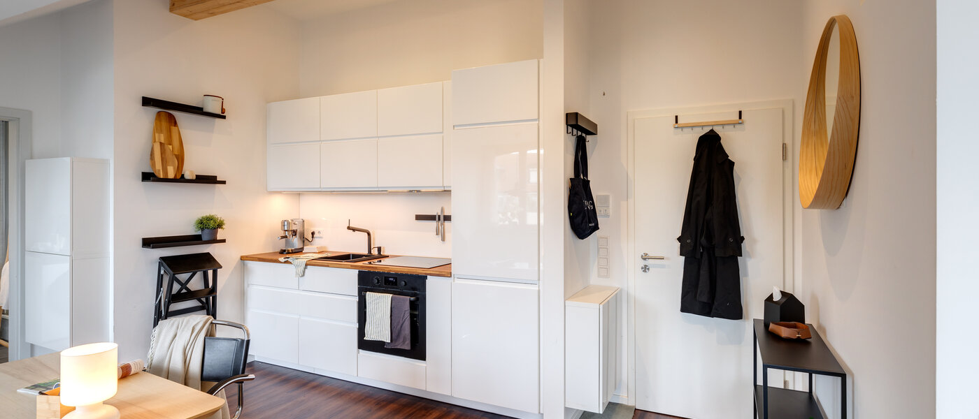 мансардная квартира München Sendling 04 жилое пространство 14059