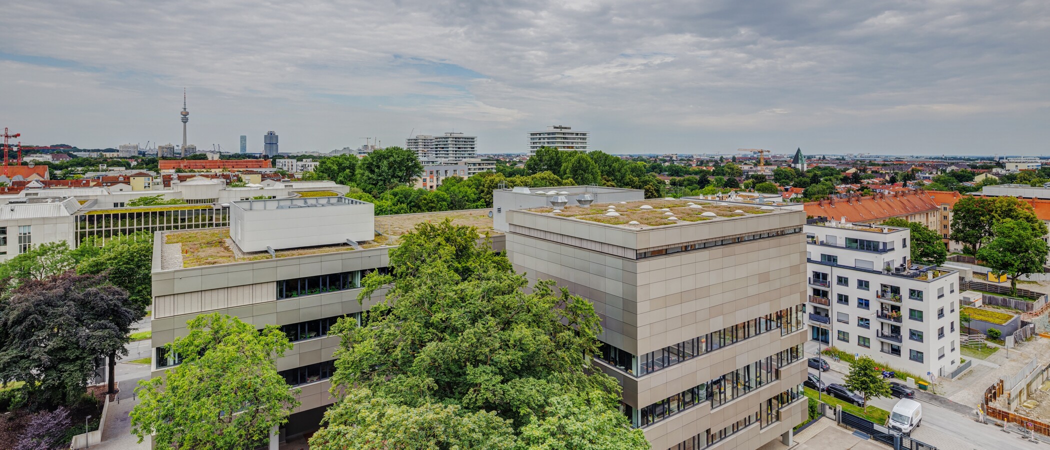 квартира München Schwabing (rechts der Leopoldstraße) 03 вид из окна 14071
