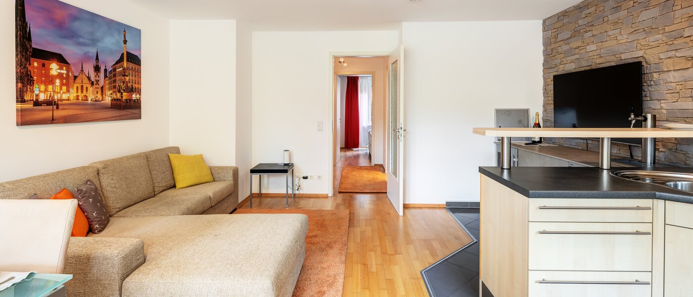 квартира München Daglfing 03 жилое пространство 14078