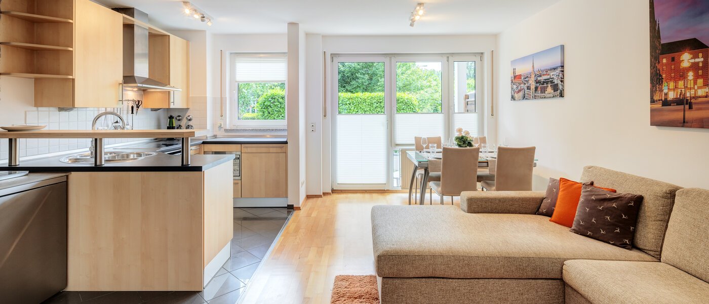 квартира München Daglfing 04 жилое пространство 14078