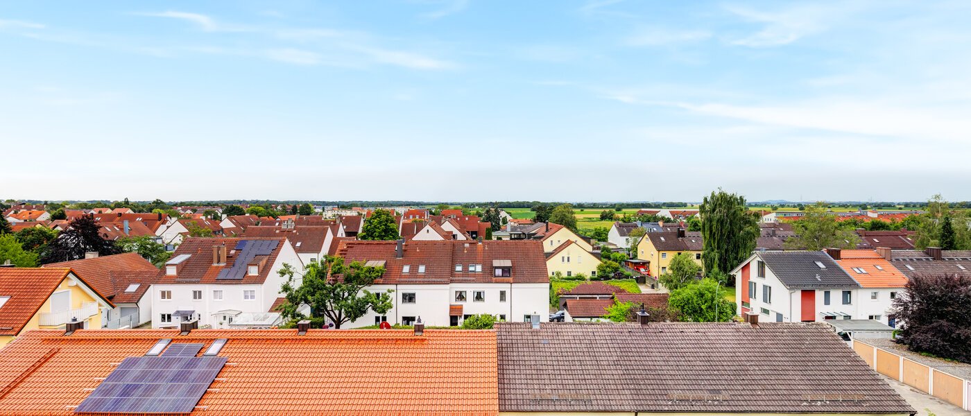 квартира München Neufahrn b. Freising 02 вид из окна 14081