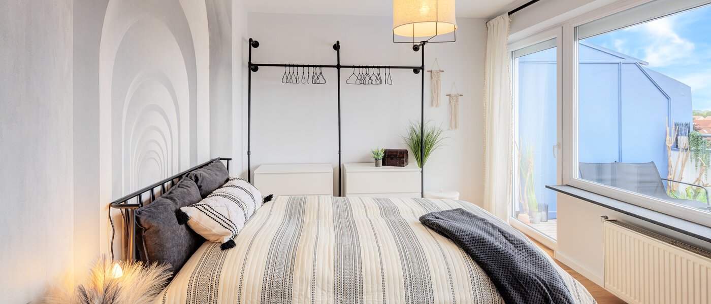 квартира München Neufahrn b. Freising 01 спальная комната 14081