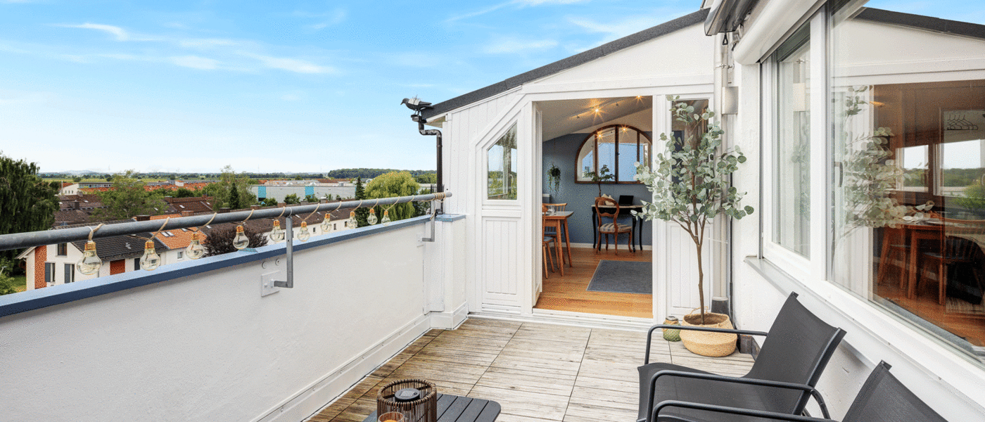 квартира München Neufahrn b. Freising 04 терраса с крышей 14081