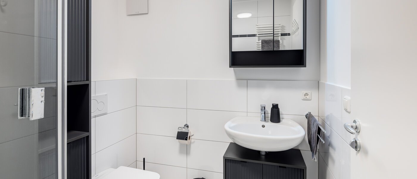 квартира München Neuhausen 02 ванная комната 14083