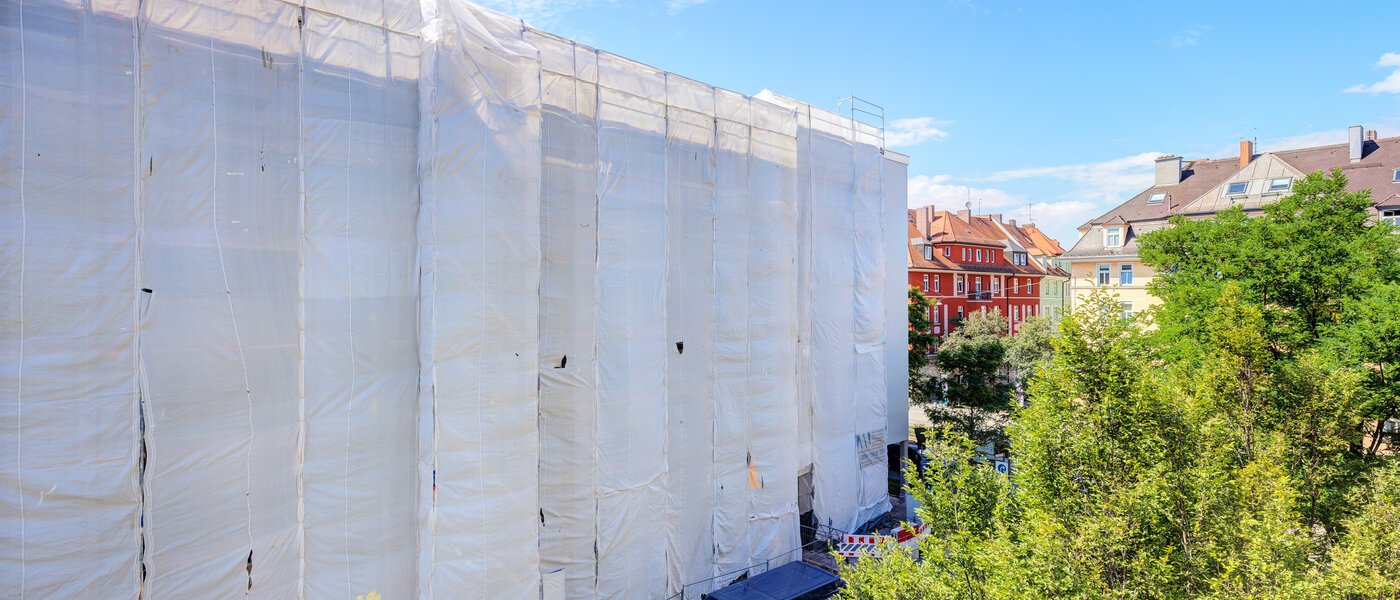 квартира München Neuhausen 05 вид из окна 14083