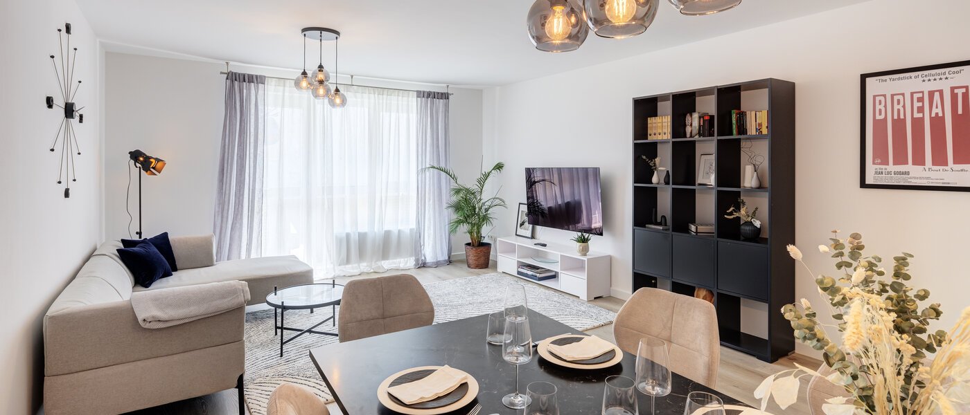 квартира München Neuhausen 01 жилое пространство 14083