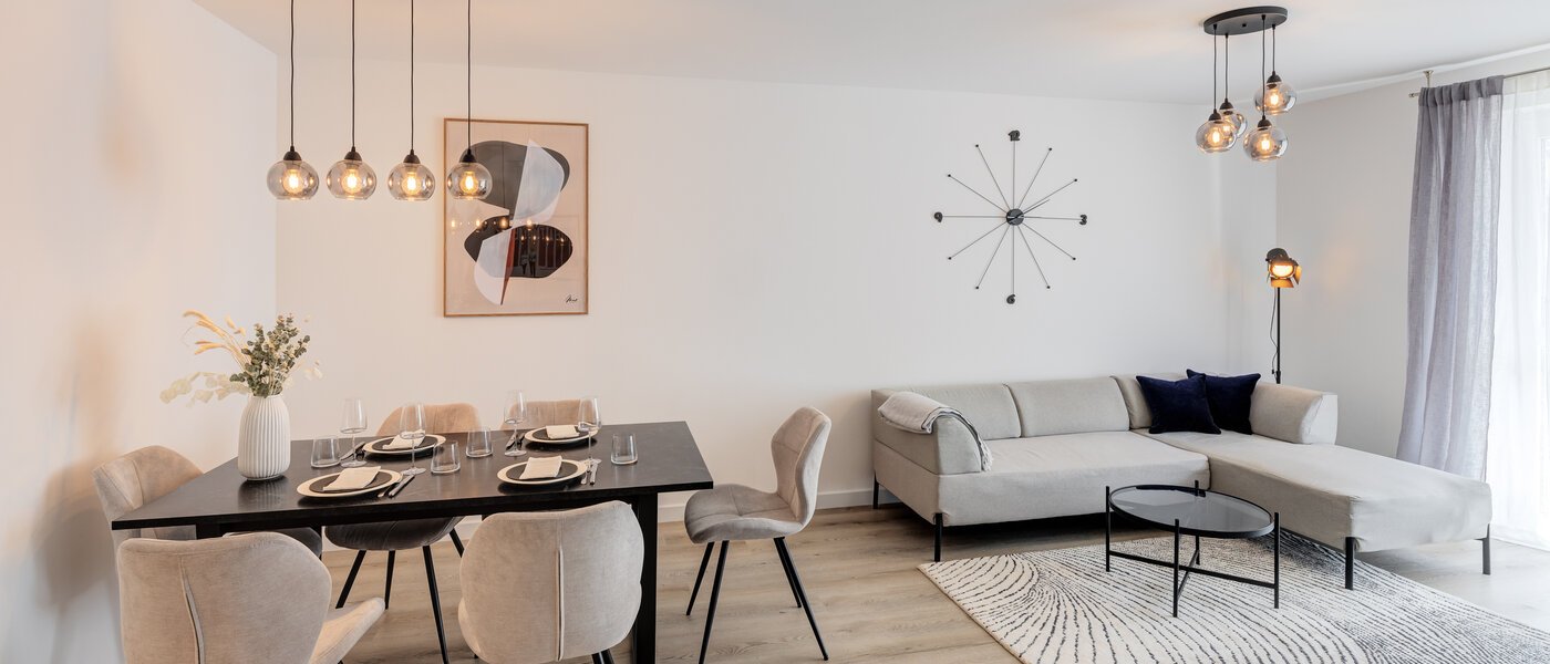 квартира München Neuhausen 03 жилое пространство 14083