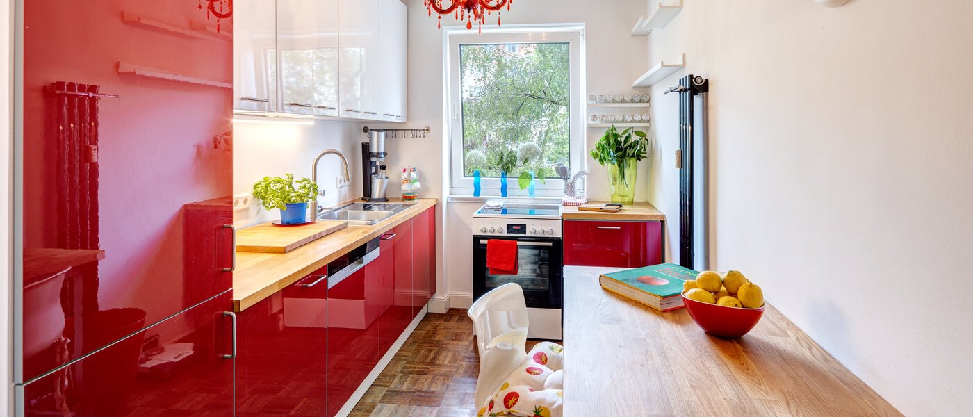 квартира München Schwabing-West 01 кухня 14090