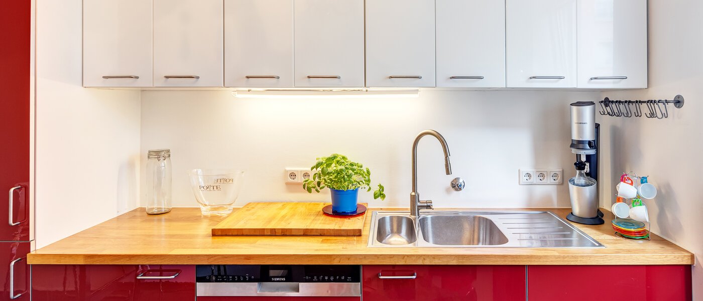 квартира München Schwabing-West 02 кухня 14090