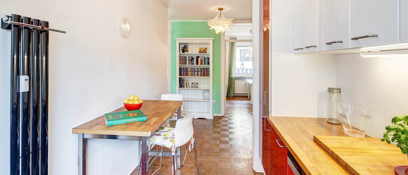 квартира München Schwabing-West 03 кухня 14090