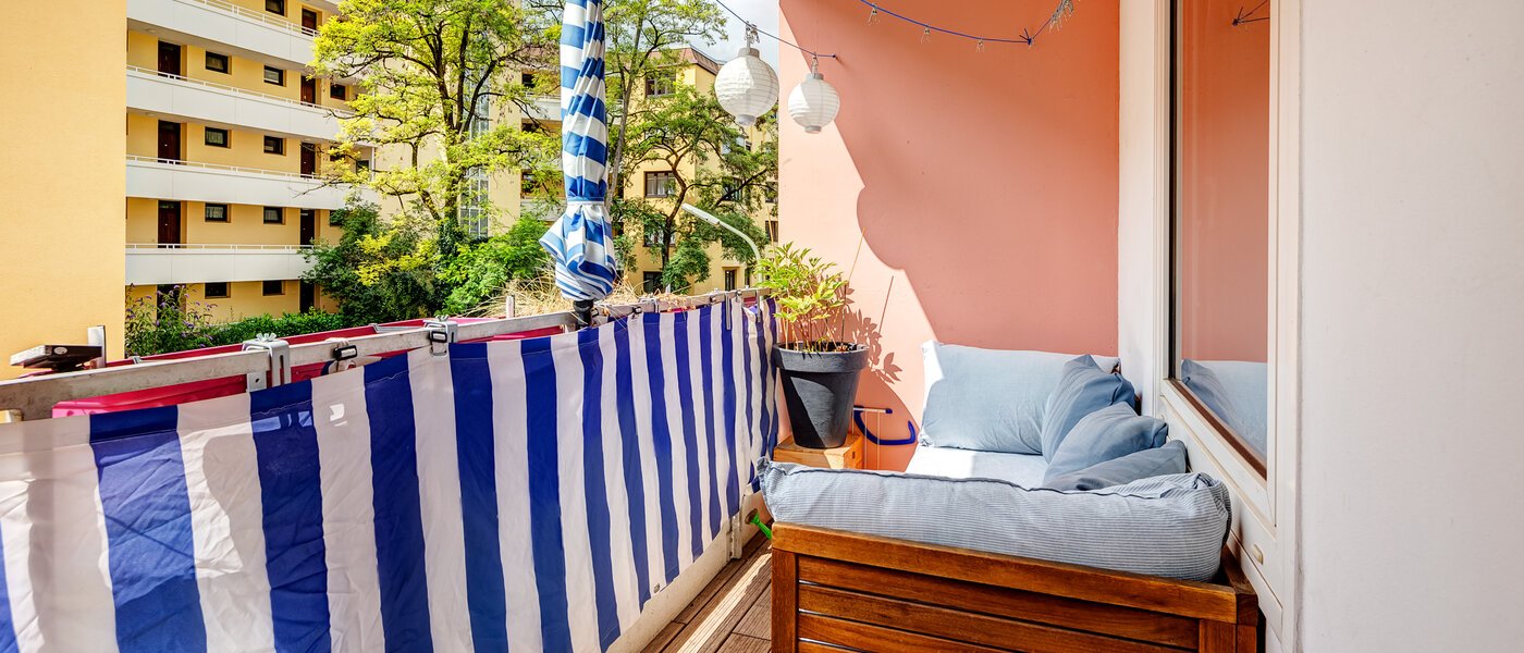 квартира München Schwabing-West 01 балкон 14090