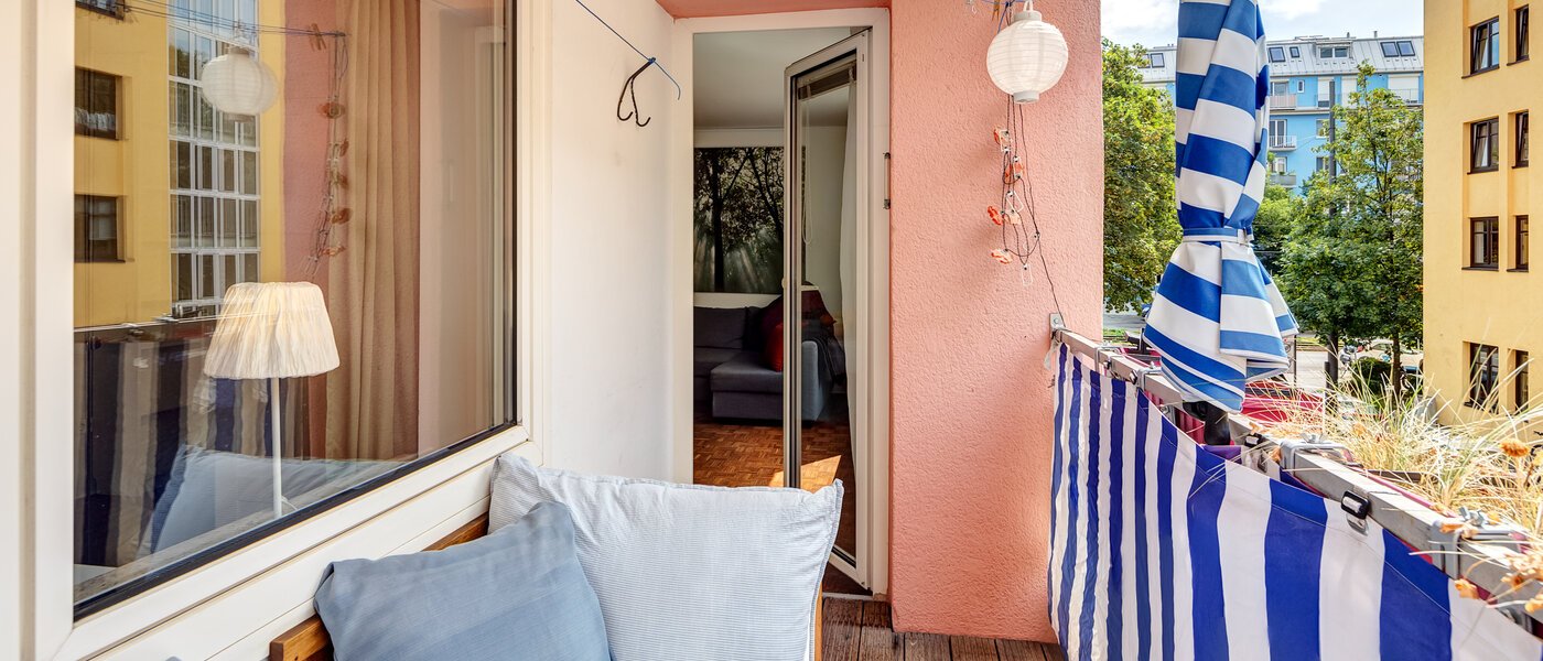 квартира München Schwabing-West 02 балкон 14090