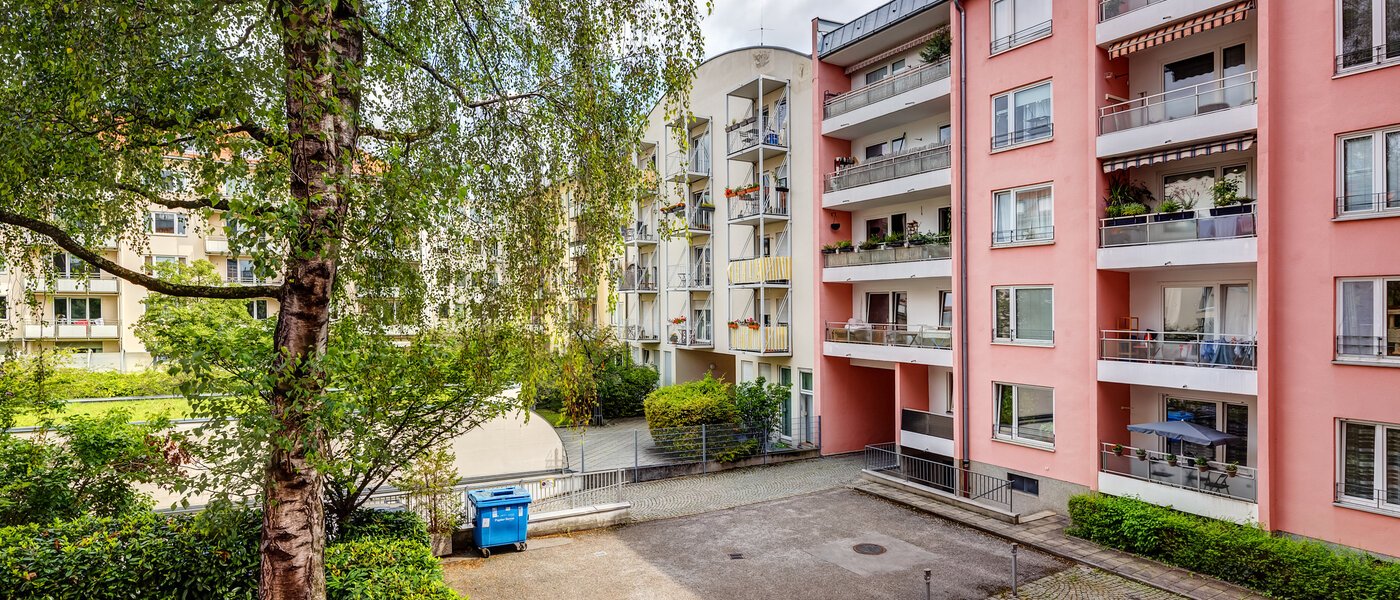 квартира München Schwabing-West 02 вид из окна 14090