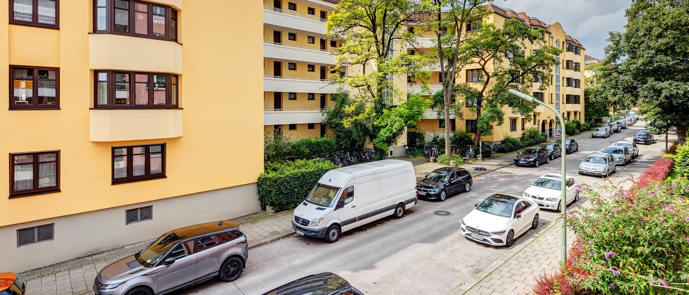 квартира München Schwabing-West 04 вид из окна 14090