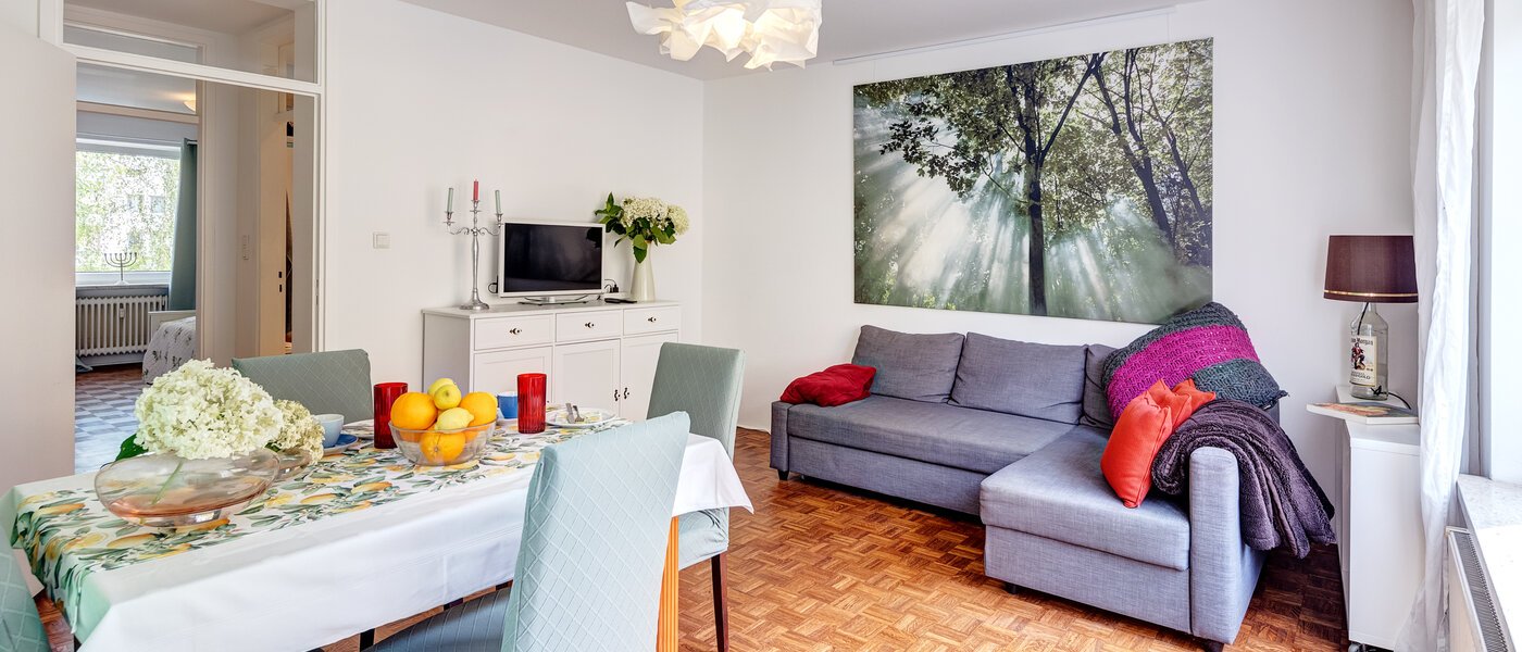 квартира München Schwabing-West 01 жилое пространство 14090