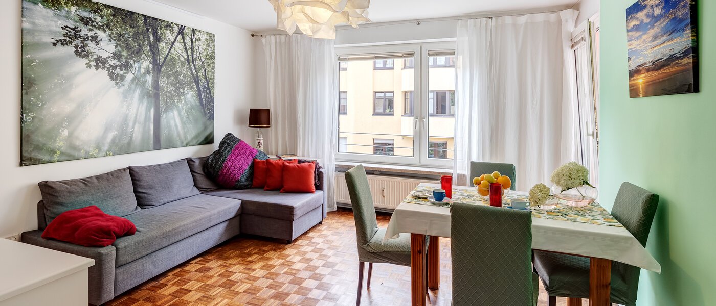 квартира München Schwabing-West 02 жилое пространство 14090