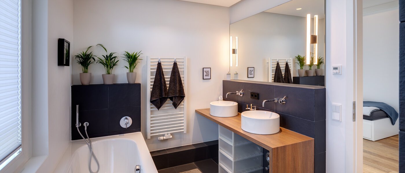 квартира München Obersendling 01 ванная комната 14091