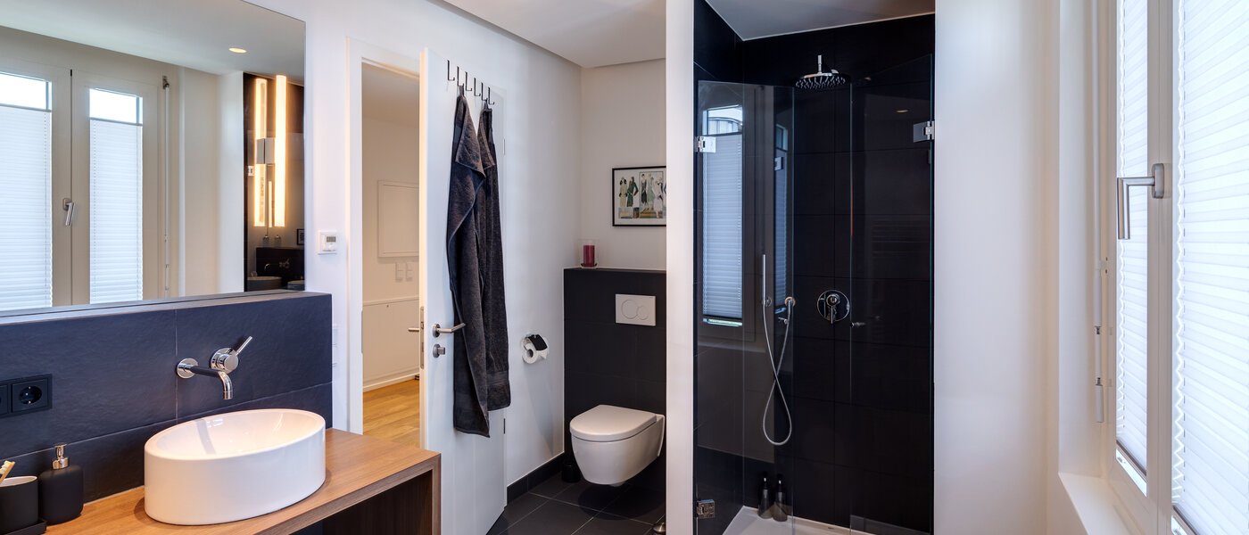 квартира München Obersendling 04 ванная комната 14091