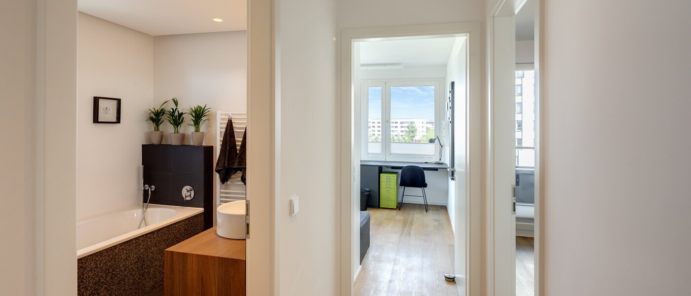 квартира München Obersendling 02 коридор 14091