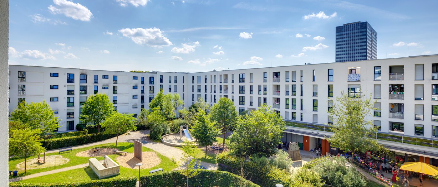 квартира München Obersendling 02 вид из окна 14091