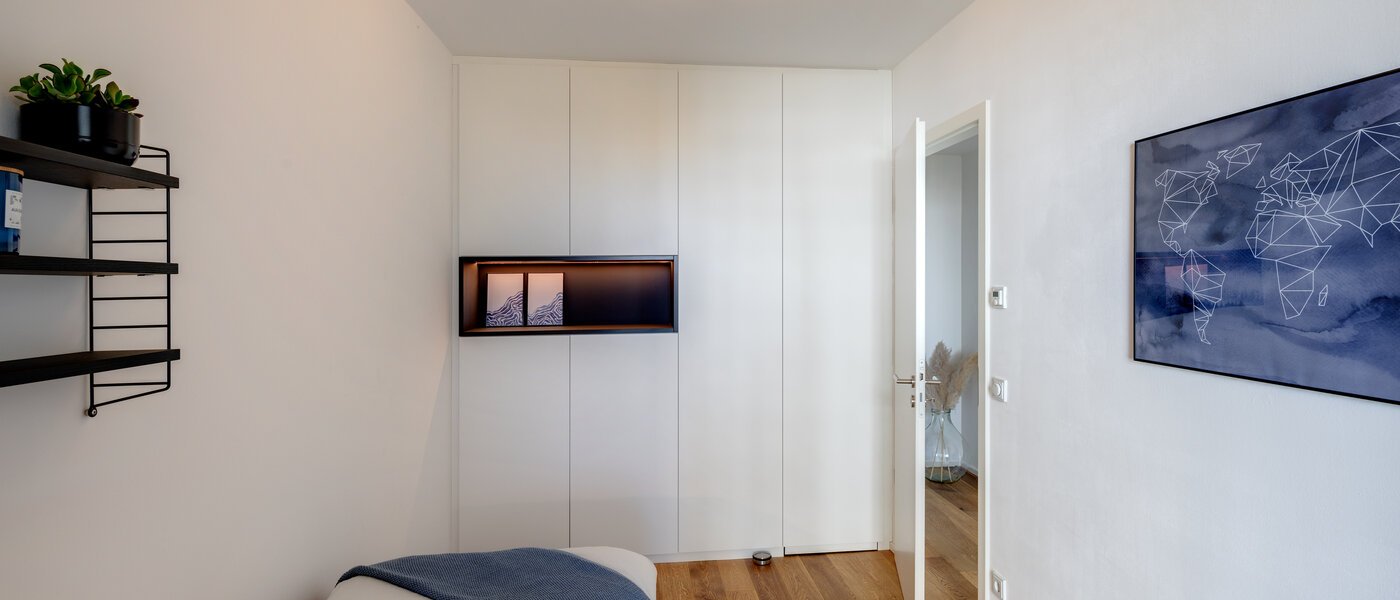 квартира München Obersendling 03 2-я спальная комната 14091