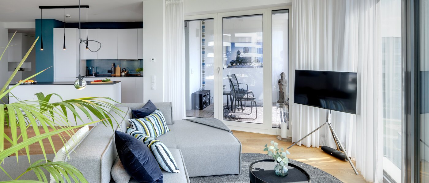 квартира München Obersendling 05 жилое пространство 14091