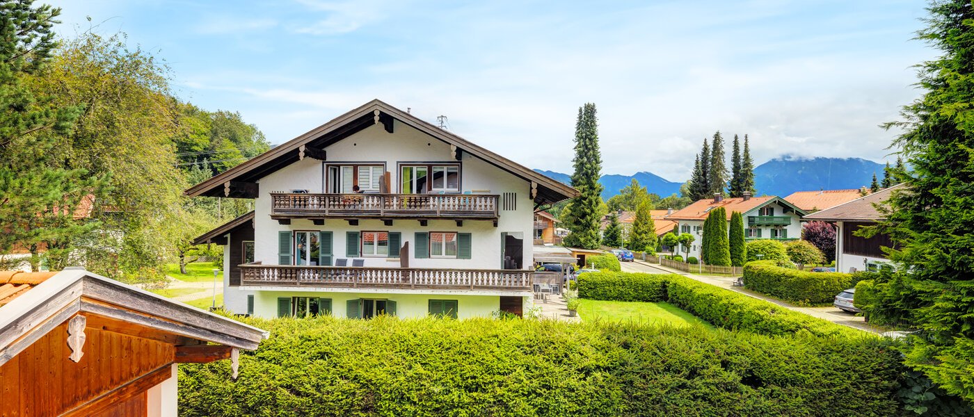 квартира Bad Wiessee 01 вид из окна 14097