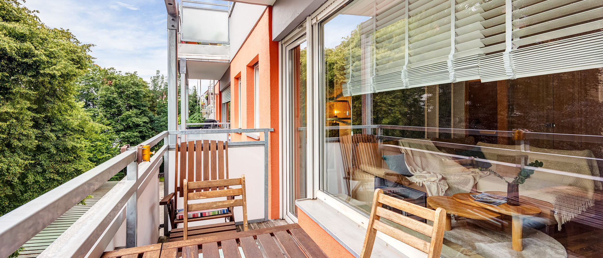 квартира München Schwabing-West 02 балкон 14098