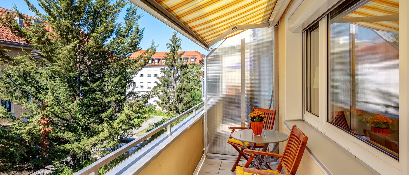 квартира München Maxvorstadt - Westen 01 балкон 14102