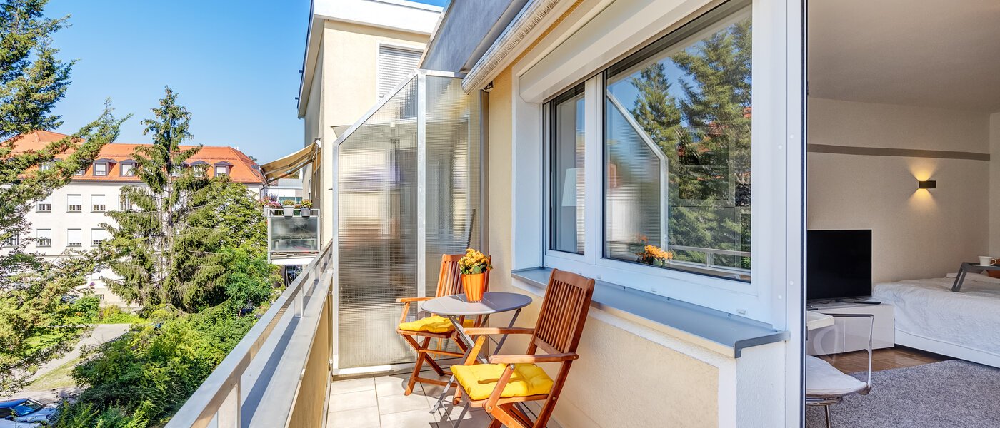 квартира München Maxvorstadt - Westen 02 балкон 14102