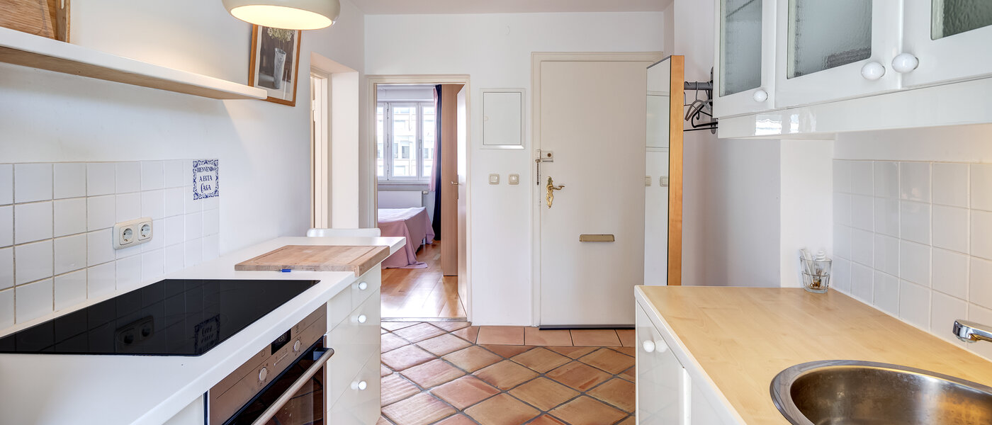 квартира München Ramersdorf 03 кухня 14105