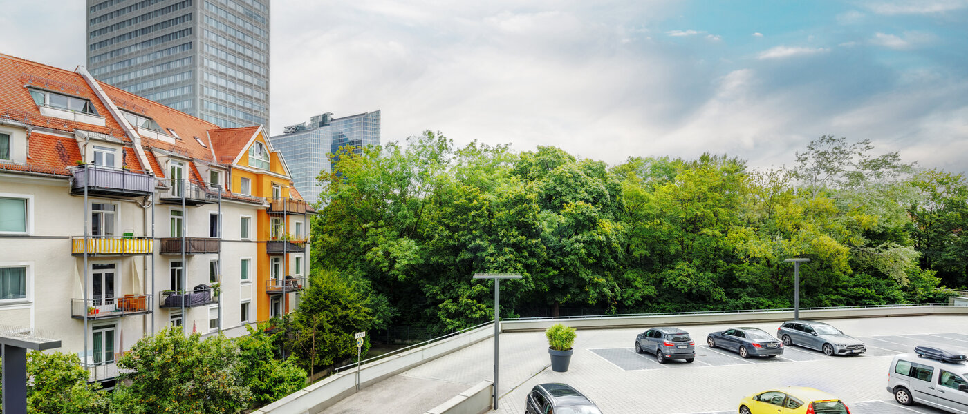 квартира München Schwabing 01 вид из окна 14107