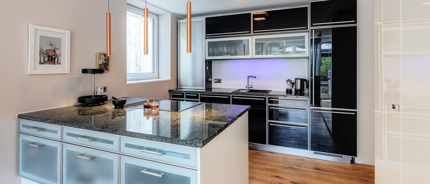 двухэтажная квартира München Solln 01 кухня 14111