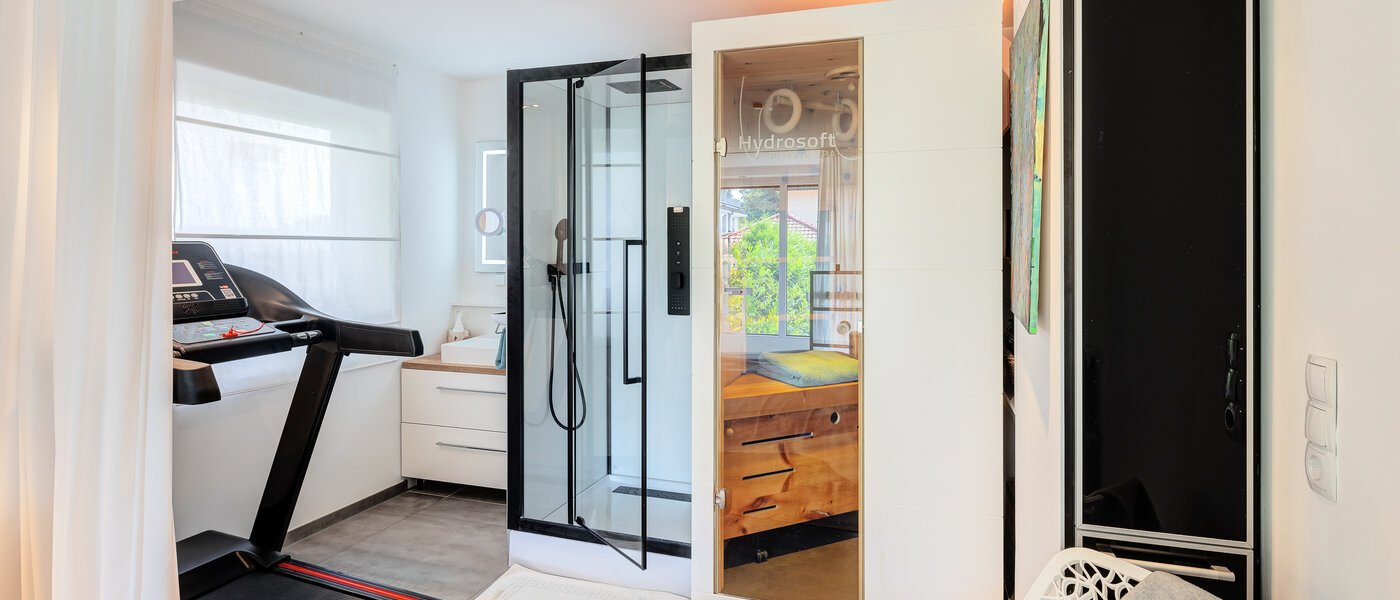 двухэтажная квартира München Solln 01 ванная комната 14111