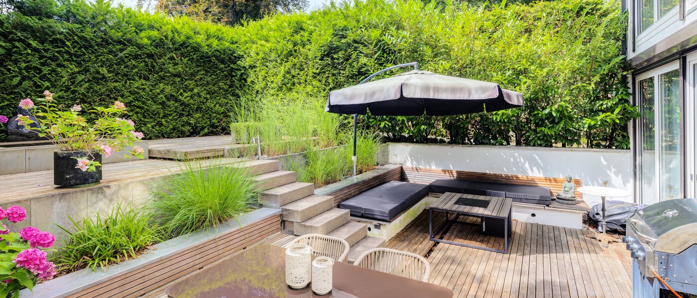 двухэтажная квартира München Solln 02 терраса 14111