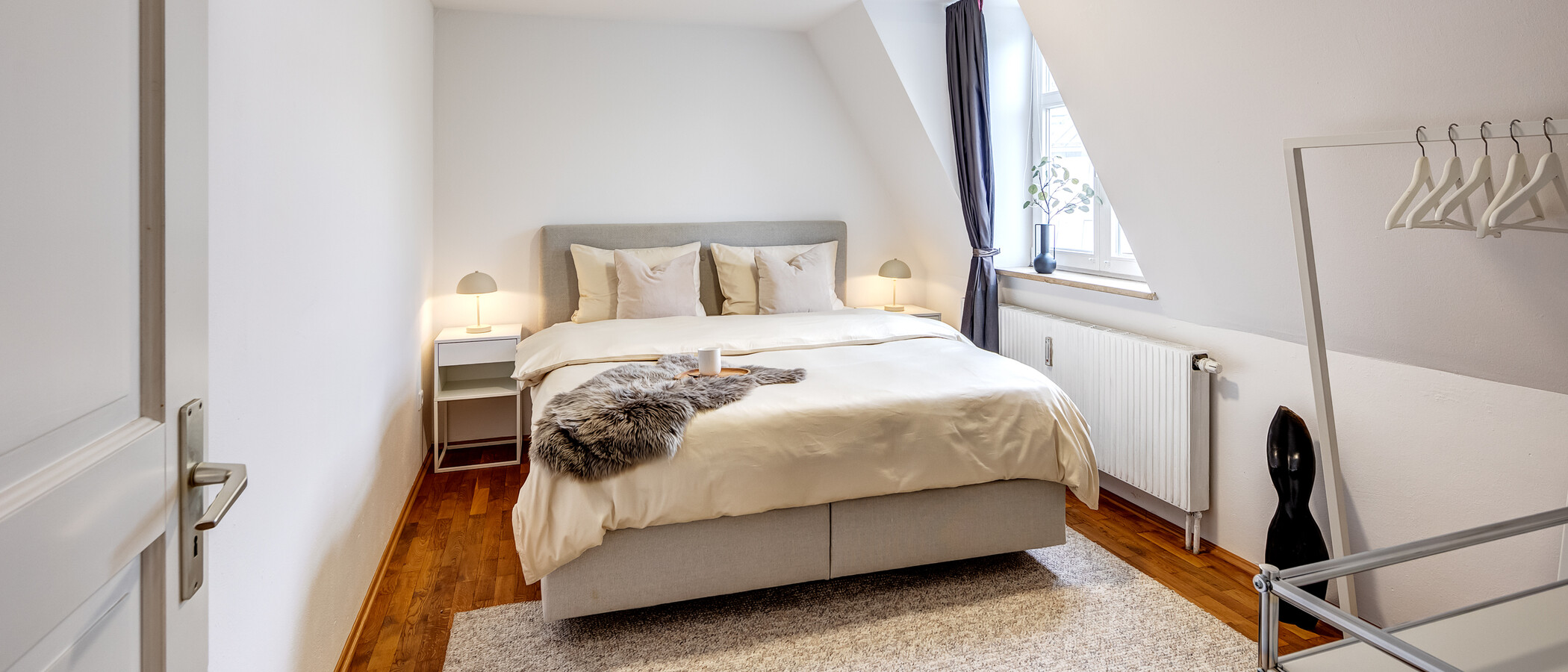 квартира München Haidhausen 01 спальная комната 14128