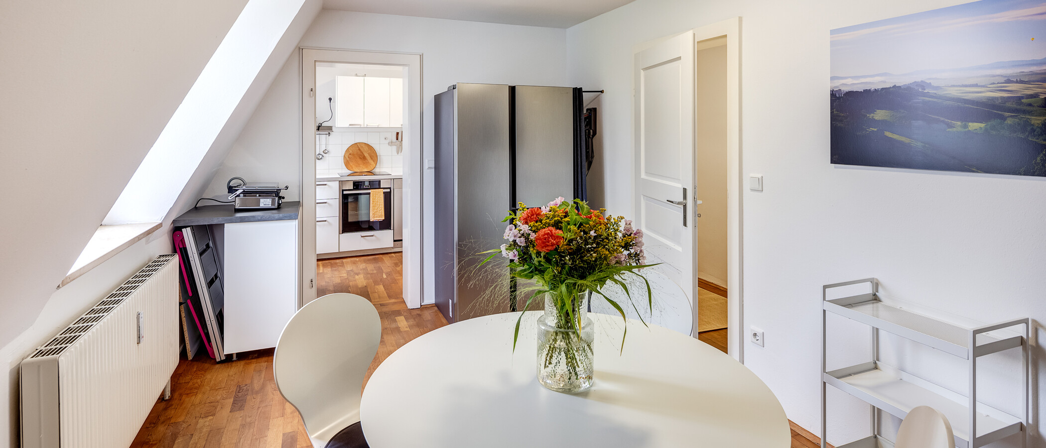 квартира München Haidhausen 03 обеденный зал 14128