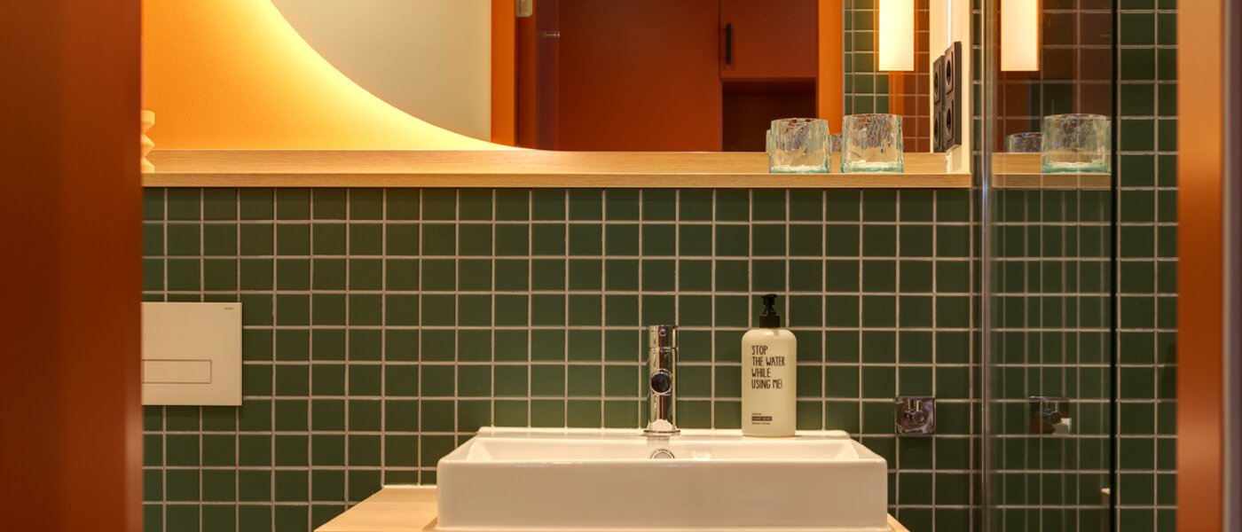 квартира Unterföhring 01 ванная комната 14131