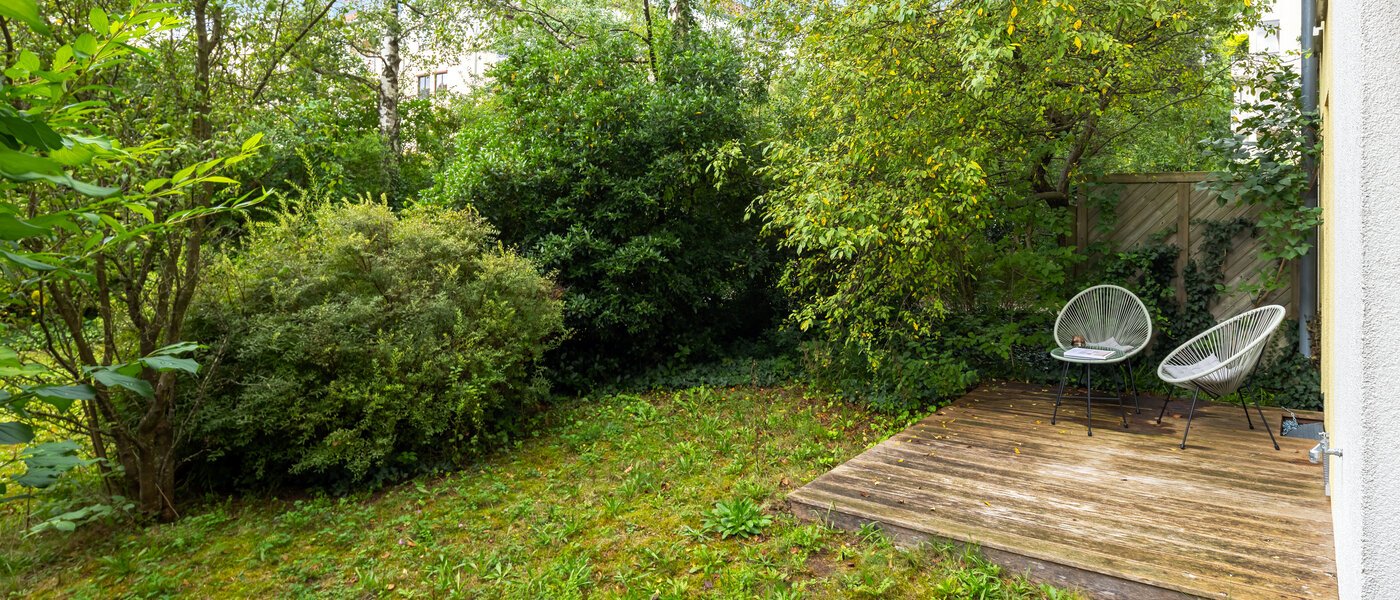 квартира München Schwabing-Nord (zw. Belgrad- & Leopoldstraße) 01 терраса 14138