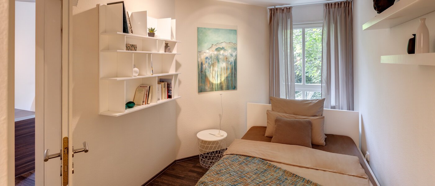 квартира München Schwabing-Nord (zw. Belgrad- & Leopoldstraße) 01 спальная комната 14138