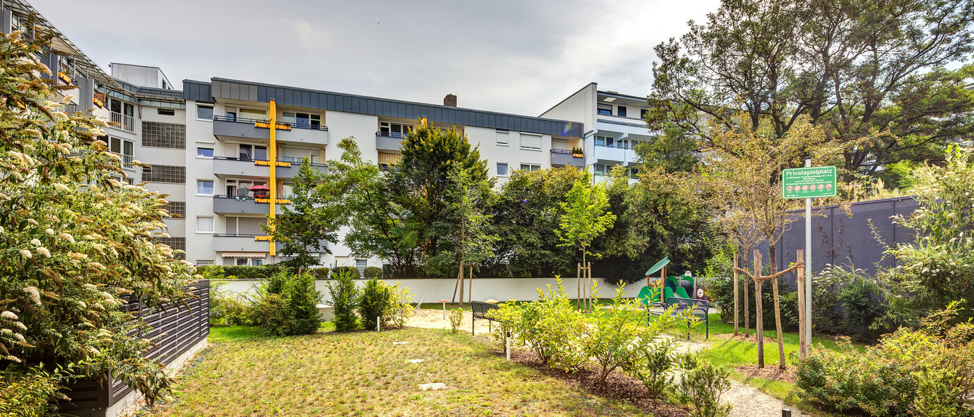 квартира München Untersendling 02 внутренний двор  14149