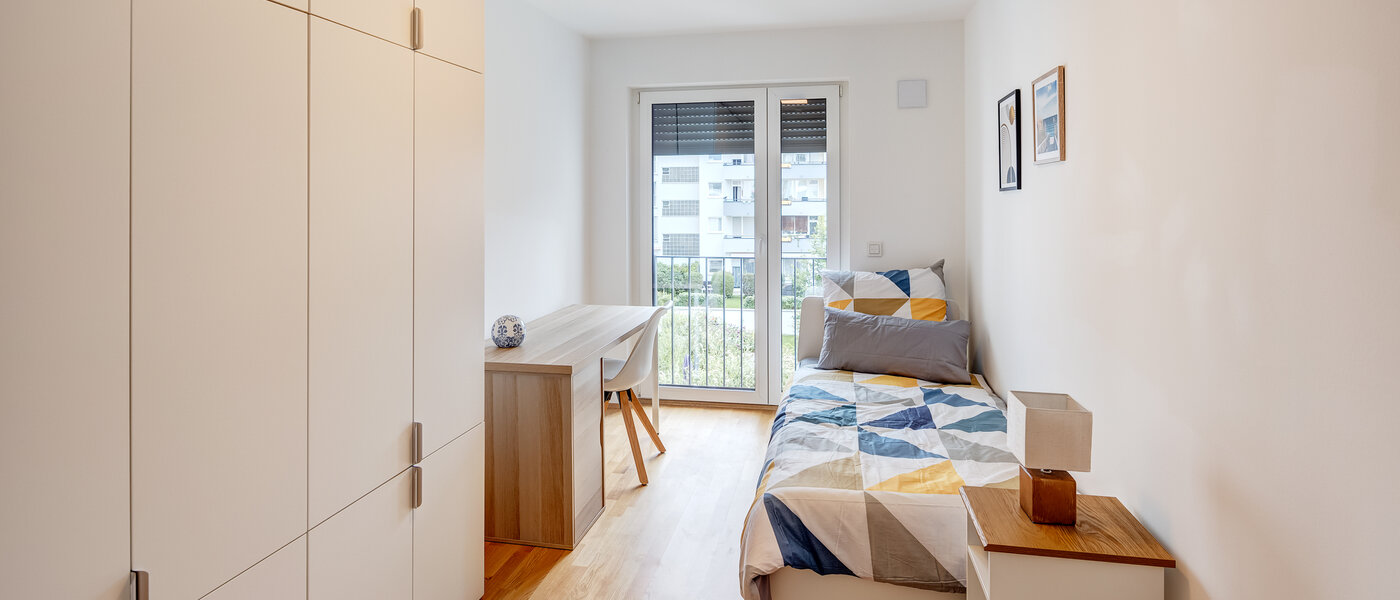 квартира München Untersendling 01 2-я спальная комната 14149