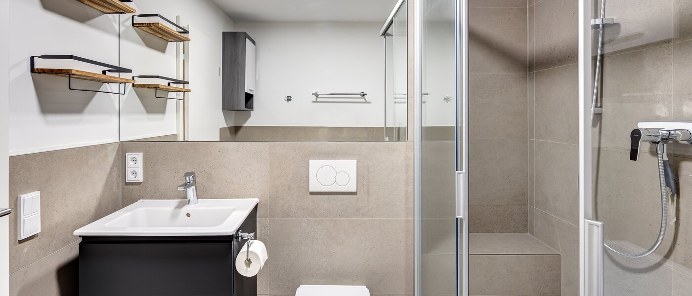 квартира München Maxvorstadt - Rund um den Josephplatz 01 ванная комната 14151