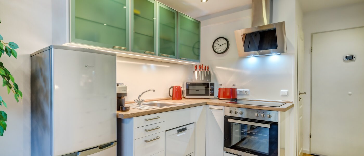 квартира München Mittersendling 01 кухня 14157