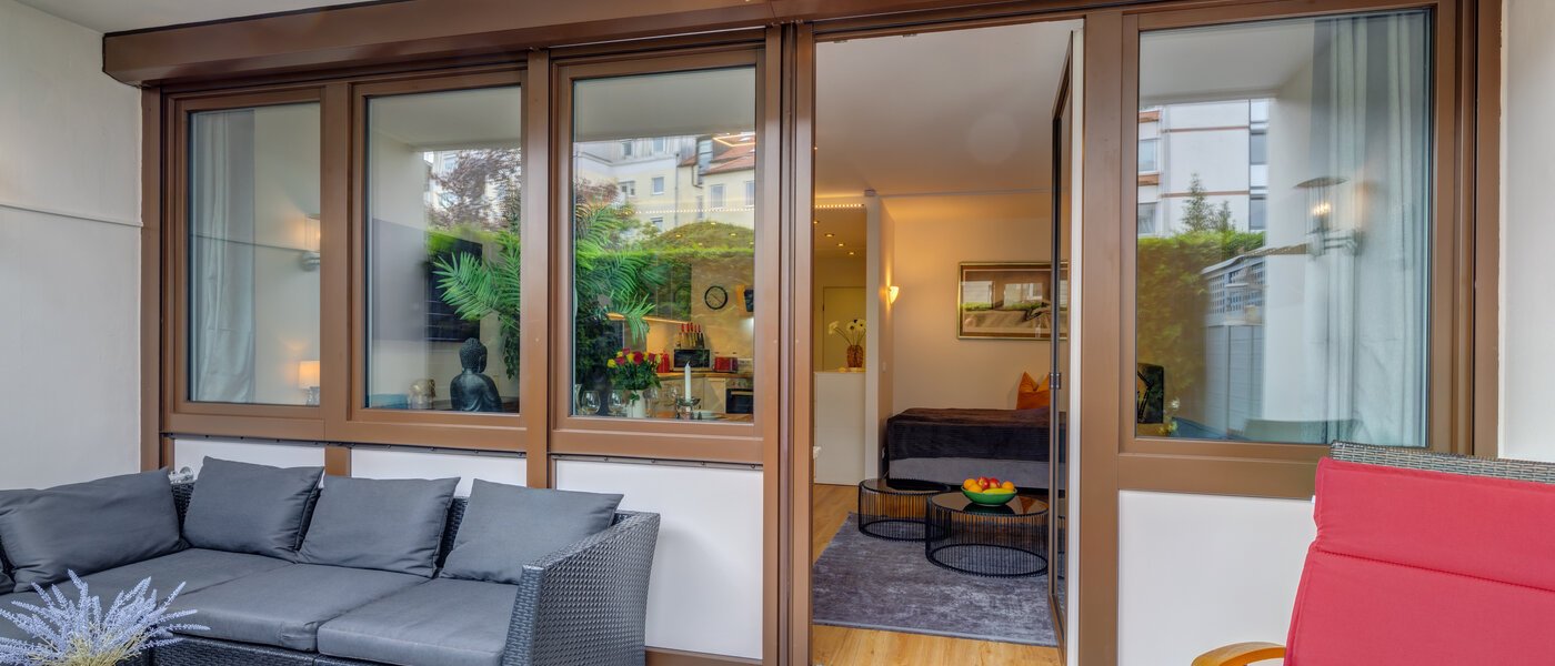 квартира München Mittersendling 02 терраса 14157