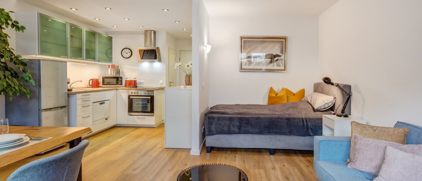 квартира München Mittersendling 05 жилое пространство 14157