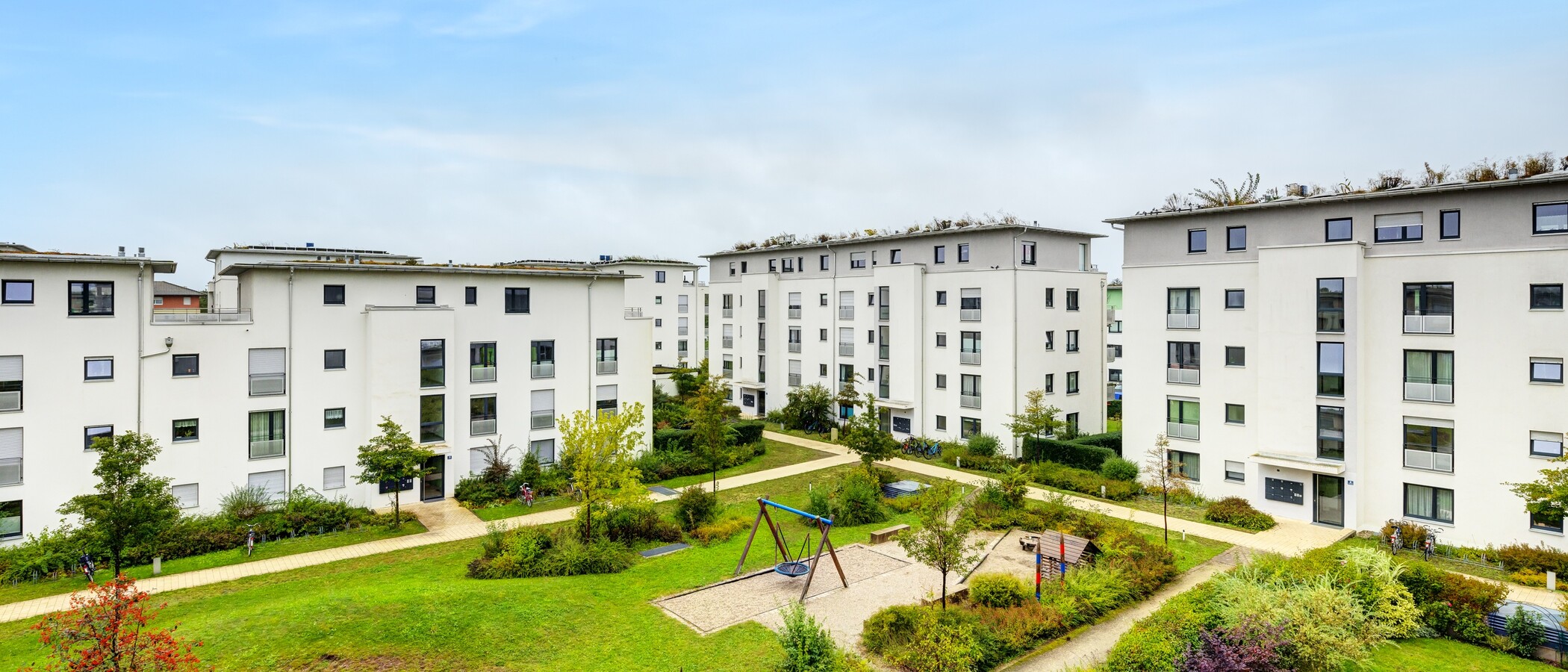 квартира Unterhaching 02 вид из окна 14158