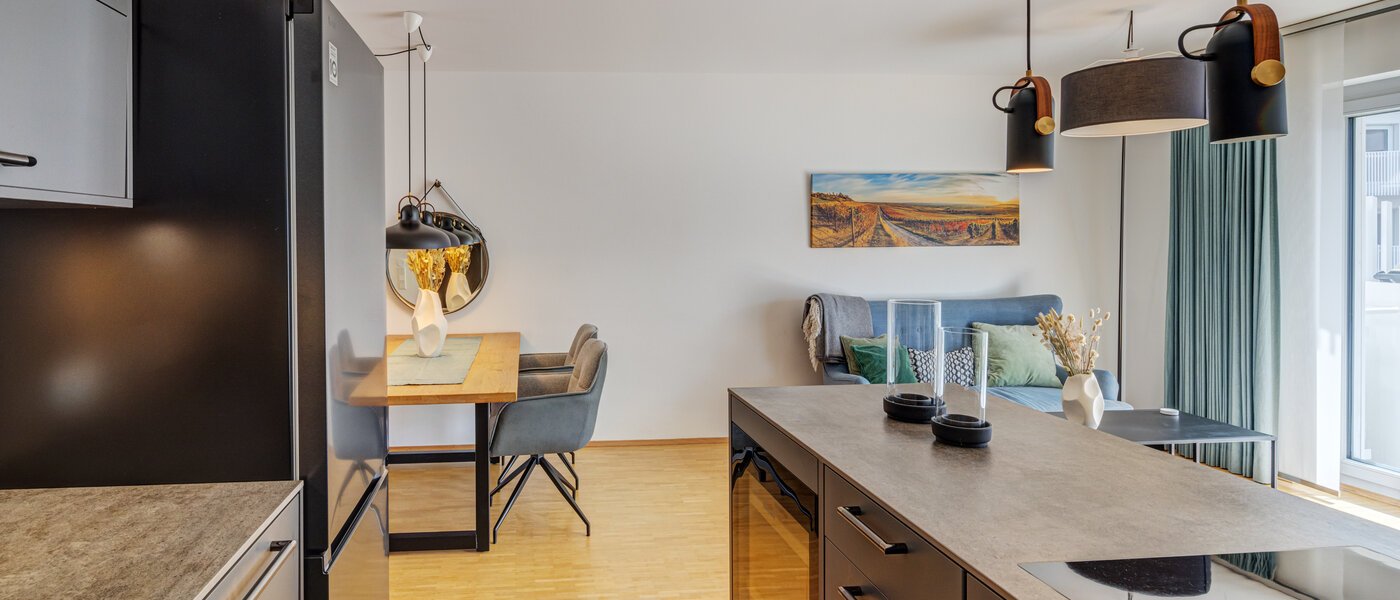 квартира München Neuperlach 01 кухня 14160